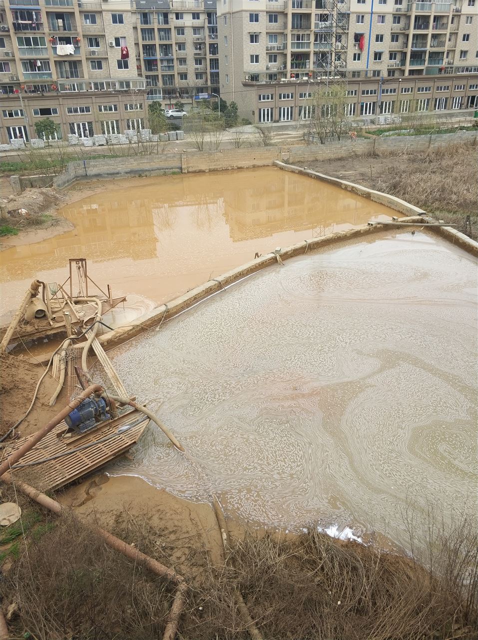 远安沉淀池淤泥清理-厂区废水池淤泥清淤